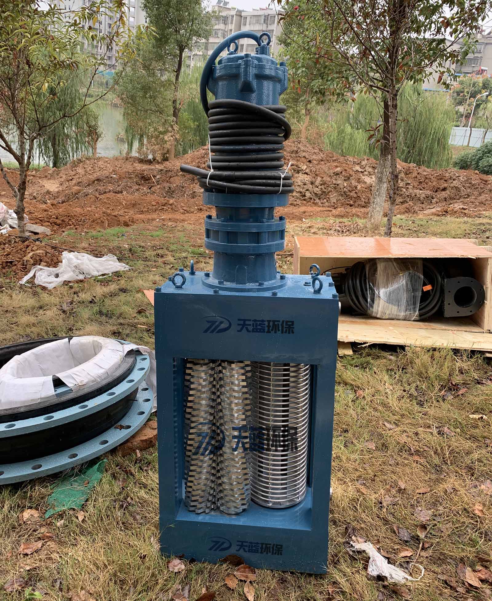 粉碎型格柵除污機